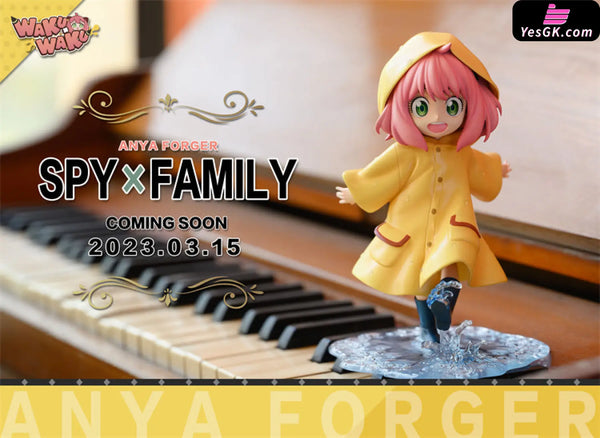 Spy x Family Anya Forger Kicking Water Resin Statue - Wakuwaku Studio [Pre-Order]