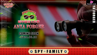 Spy × Family Peeping Pink Girl Anya Forger Resin Statue - Wakuwaku Studio [Pre - Order] Spy X Family