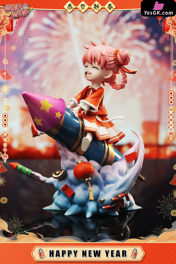 Spy x Family 2025 Happy New Year Anya GK Statue - WakuWaku Studio [In-Stock] Full Payment SPY x FAMILY