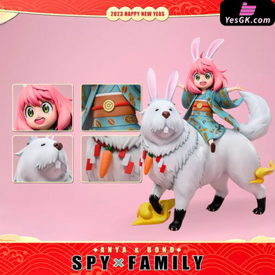 SPY x FAMILY Anya & Bond GK Statue - WakuWaku Studio [In-Stock] Full Payment SPY x FAMILY