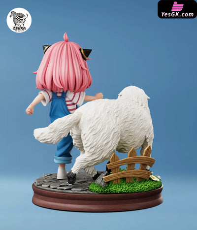 Spy x Family Anya & Bond Looking Left GK Statue - Zebra Studio [Pre-Order] - SPY x FAMILY