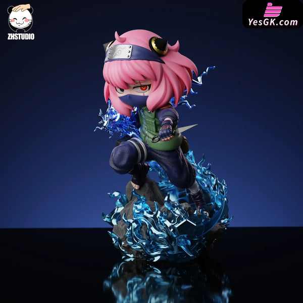 Spy x Family Anya COS Hatake Kakashi GK Statue - ZH Studio [Pre-Order] Deposit / Pink Hair Version SPY x FAMILY
