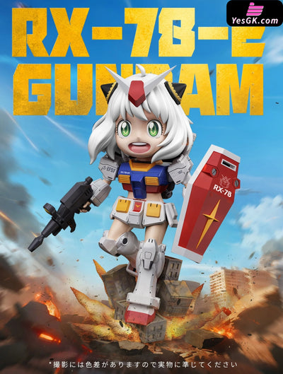 Spy x Family Anya Cosplay Gundam GK Statue - Long Miao Studio [Pre-Order] Deposit / White Color Gundam