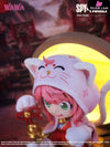 Spy X Family Anya Forger Cos Fortune Cat Resin Statue - Wawa Studio [Pre-Order] Spy Family