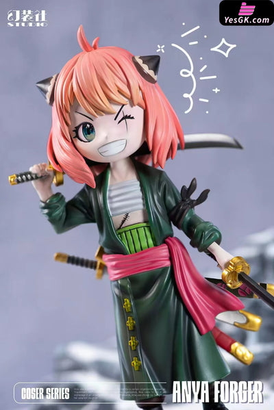 Spy x Family Anya Forger COS Series #1 Anya Forger COS Roronoa Zoro GK Statue - Huan Zhuang She Studio [Pre-Order] SPY