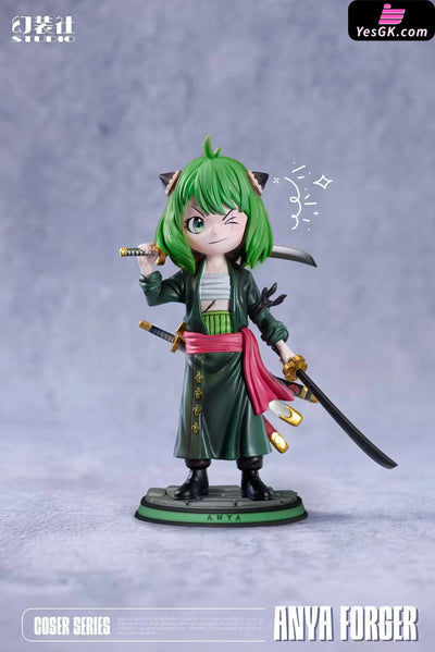 Spy x Family Anya Forger COS Series #1 Anya Forger COS Roronoa Zoro GK Statue - Huan Zhuang She Studio [Pre-Order]
