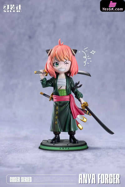 Spy x Family Anya Forger COS Series #1 Anya Forger COS Roronoa Zoro GK Statue - Huan Zhuang She Studio [Pre-Order]