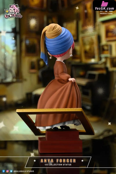 SPY x FAMILY Anya Forger Cosplay Girl with a Pearl Earring GK Statue - GULUGULU Studio [In-Stock] - Full Payment - SPY
