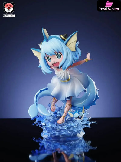 Spy x Family Anya Forger Cosplay Vaporeon GK Statue - ZH Studio [Pre-Order] Deposit / Blue color Green Eyes / Blue Hair