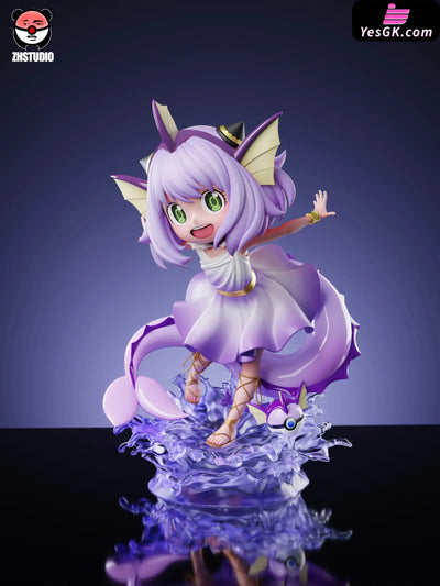 Spy x Family Anya Forger Cosplay Vaporeon GK Statue - ZH Studio [Pre-Order] Deposit / Purple Color Green Eyes / Purple