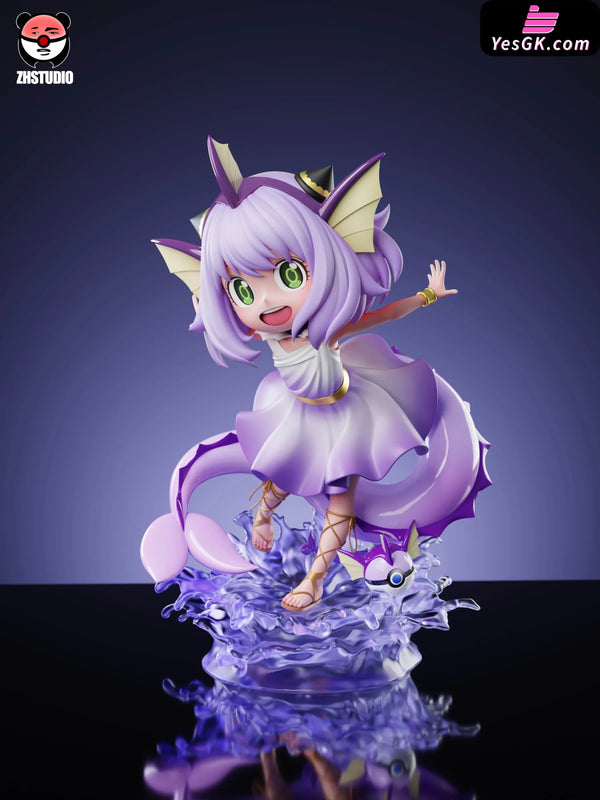 Spy x Family Anya Forger Cosplay Vaporeon GK Statue - ZH Studio [Pre-Order] Deposit / Purple Color Green Eyes / Purple