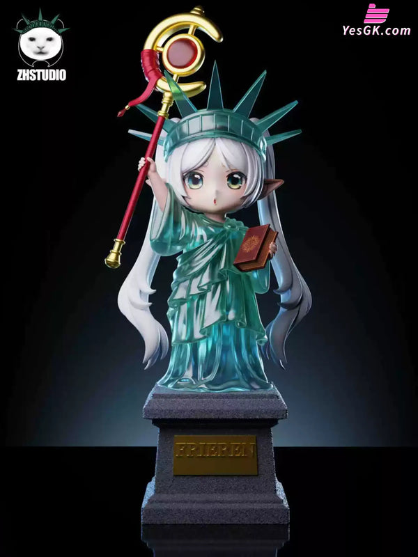 SPY x FAMILY Anya & Frieren Cosplay Liberty Statue - ZH Studio [In-Stock] - Full Payment / White Hair - SPY x FAMILY