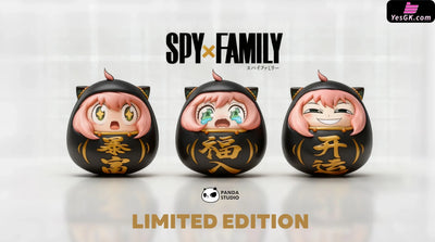 Spy x Family Anya Style Damo Egg 1/4 GK Statue - Panda Studio [Pre-Order] - Full Payment / Black Gold Color - SPY x