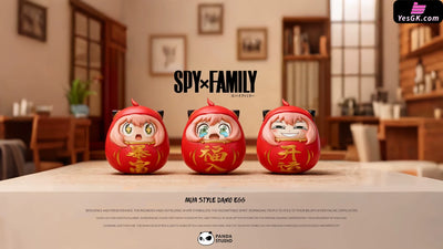 Spy x Family Anya Style Damo Egg 1/4 GK Statue - Panda Studio [Pre-Order] - Full Payment / Red Color - SPY x FAMILY
