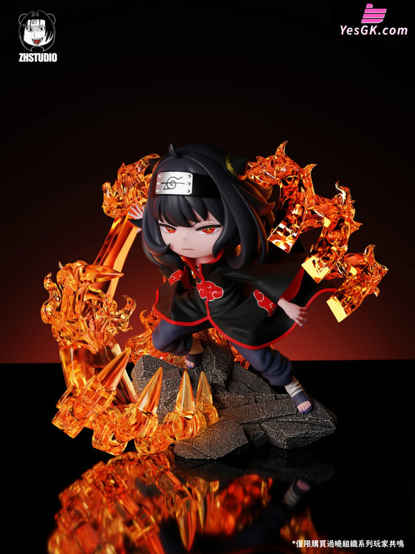 Spy x Family Bony Girl 2.0 Anya Cosplay Edo Itachi GK Statue - ZH Studio [In-Stock] - Full Payment / Akatsuki Black