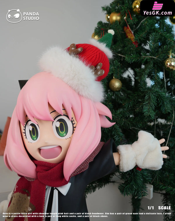 SPY x FAMILY Christmas Anya GK Statue - Panda Studio [In-Stock] - Full Payment - SPY x FAMILY