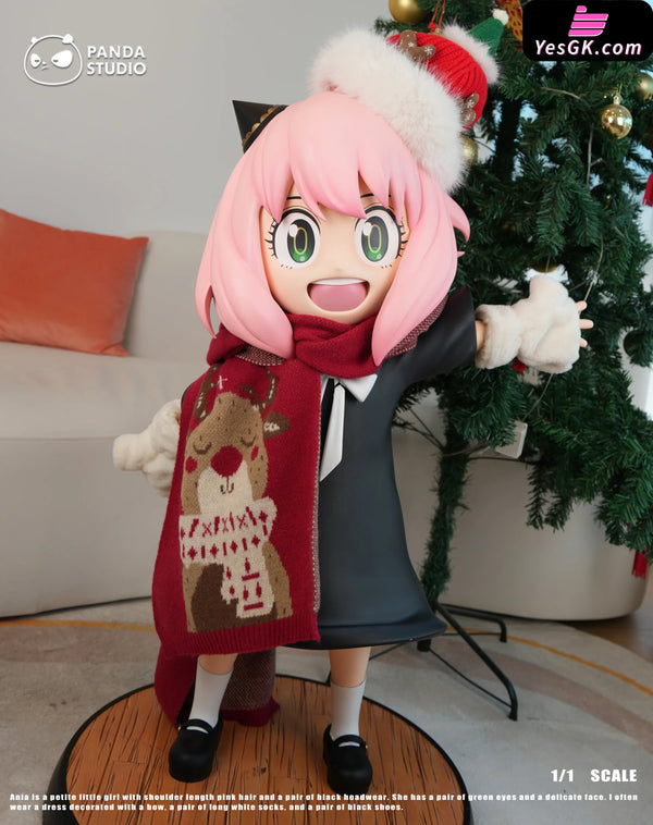 SPY x FAMILY Christmas Anya GK Statue - Panda Studio [In-Stock] - Full Payment - SPY x FAMILY