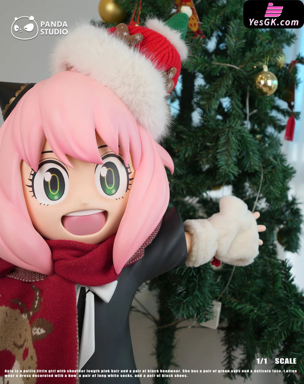 SPY x FAMILY Christmas Anya GK Statue - Panda Studio [In-Stock] - Full Payment - SPY x FAMILY
