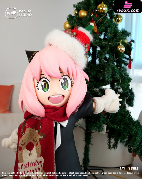 SPY x FAMILY Christmas Anya GK Statue - Panda Studio [In-Stock] - Full Payment - SPY x FAMILY