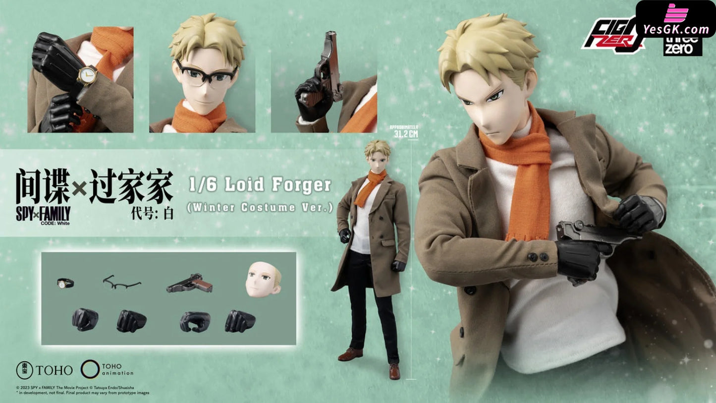 Spy X Family Code White Loid Forger Winter Clothing Version(Licensed) Statue - Threezero Studio