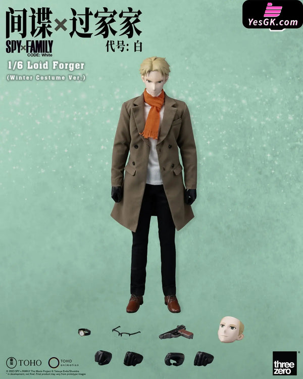 Spy X Family Code White Loid Forger Winter Clothing Version(Licensed) Statue - Threezero Studio