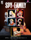 Spy X Family Code: White Family Portrait Resin Statue - Big Feeler Studio [Pre-Order]