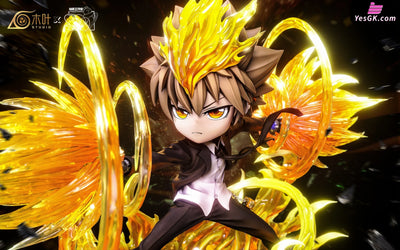 Spy x Family HITMAN REBORN! Cosplay Series #6 Anya cos Sawada Tsunayoshi 1/6 GK Statue - Konoha Studio x Chou Xiang