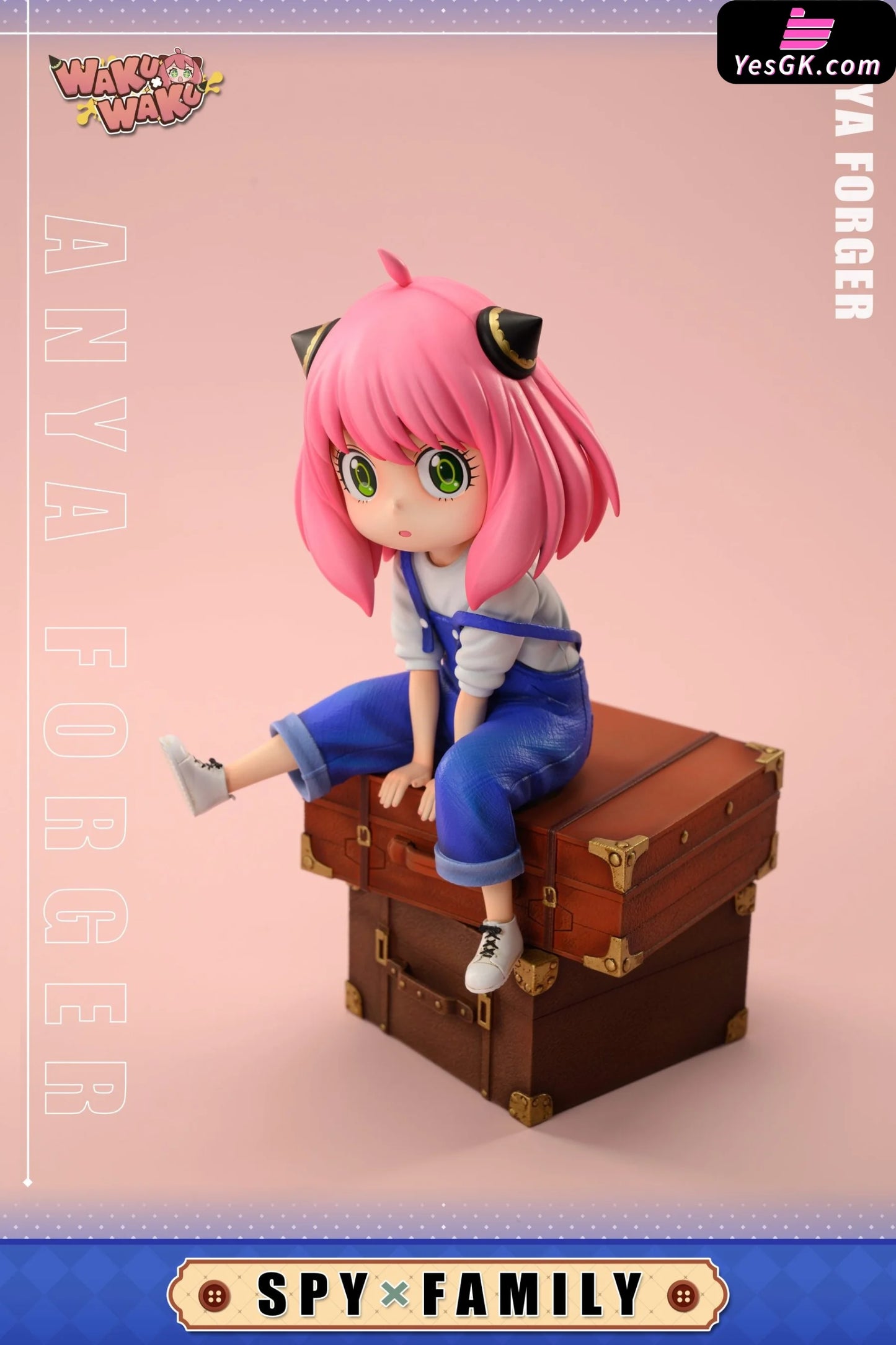 Spy X Family Overalls Pink Girl Resin Statue - Wakuwaku Studio [Pre-Order] Spy Family