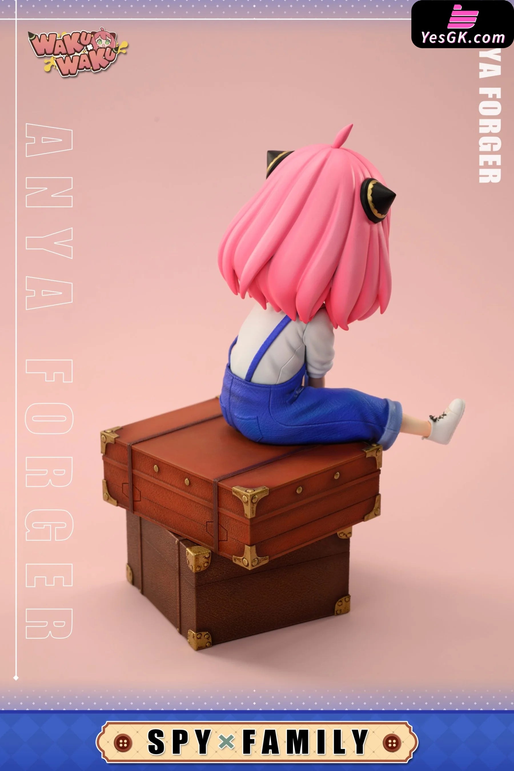 Spy X Family Overalls Pink Girl Resin Statue - Wakuwaku Studio [Pre-Order] Spy Family