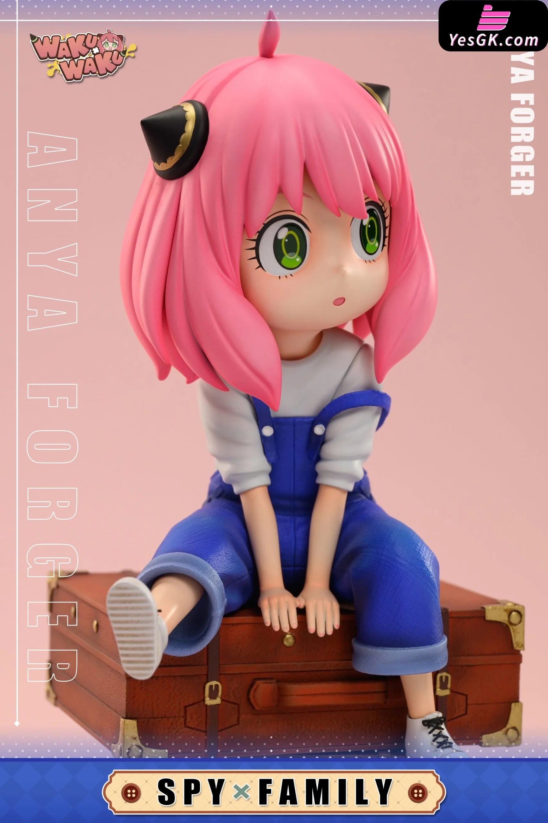 Spy X Family Overalls Pink Girl Resin Statue - Wakuwaku Studio [Pre-Order] Spy Family