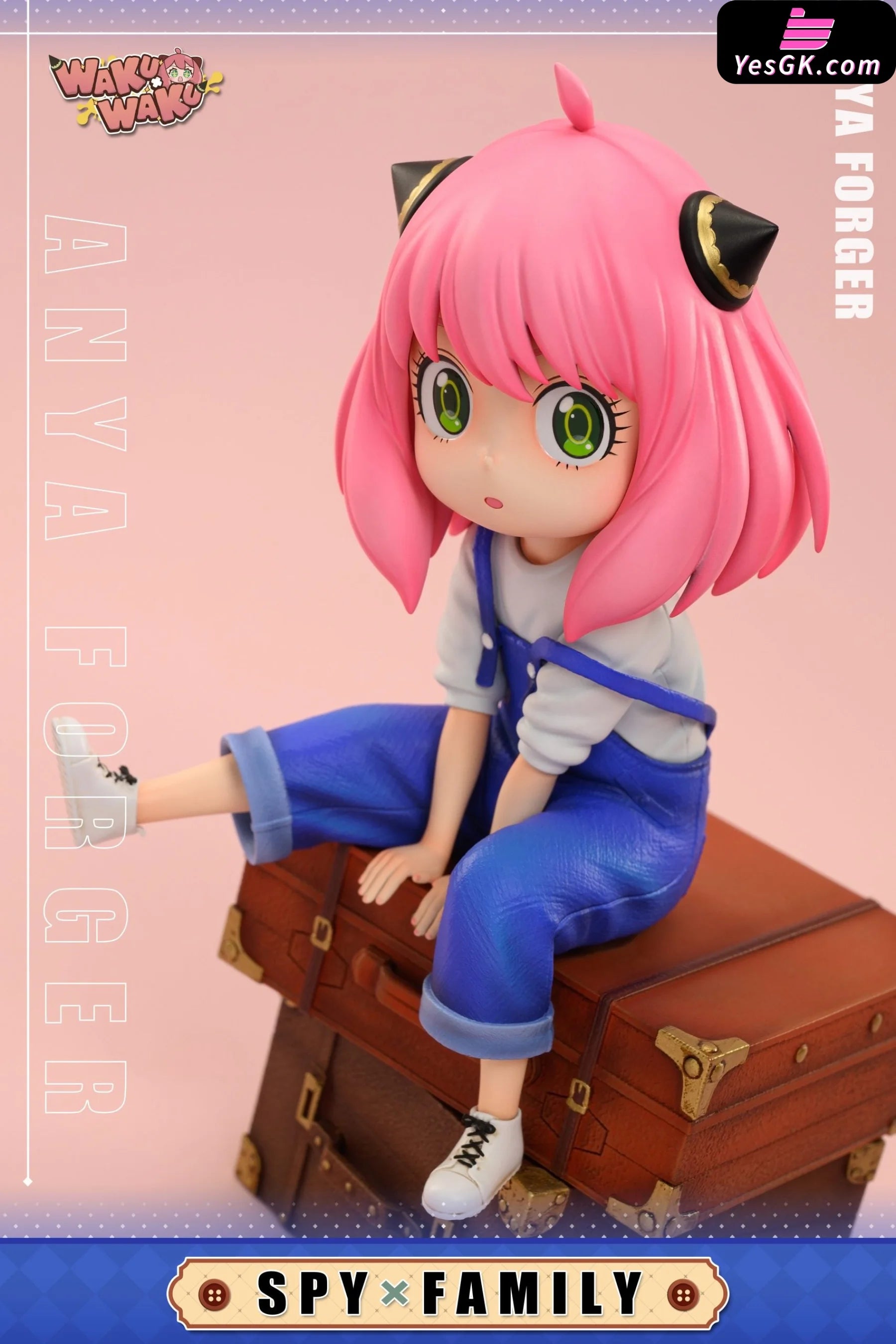 Spy X Family Overalls Pink Girl Resin Statue - Wakuwaku Studio [Pre-Order] Spy Family