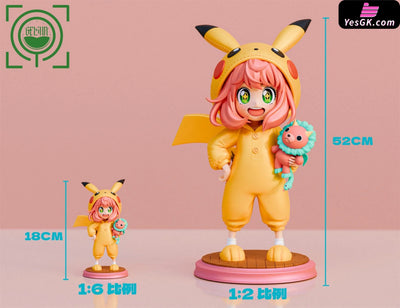 Spy x Family Pikachu Anya Forger GK Statue - GEISHA Studio [Pre-Order] Deposit / 1/2 Scale SPY x FAMILY