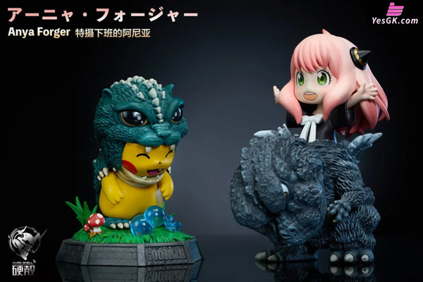 Spy x Family & Pokemon Pikachu and Anya cosplay Big Monster Series randomly interrupts Anya leaving the set after work