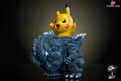 Spy x Family & Pokemon Pikachu and Anya cosplay Big Monster Series randomly interrupts Anya leaving the set after work