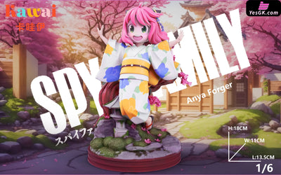 Spy x Family Sakura Kimono Anya Forger GK Statue - Kawai Studio [Pre-Order] Deposit SPY x FAMILY