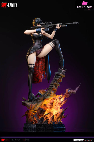 Spy x Family Sniper Yor Forger 1/4 GK Statue - Pink Studio [Pre-Order] - SPY x FAMILY