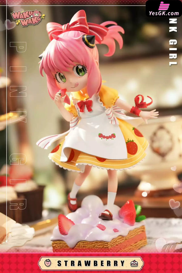 Spy x Family Strawberry Girl Anya Forger 1/8 GK Statue - WakuWaku Studio [Pre-Order] - SPY x FAMILY