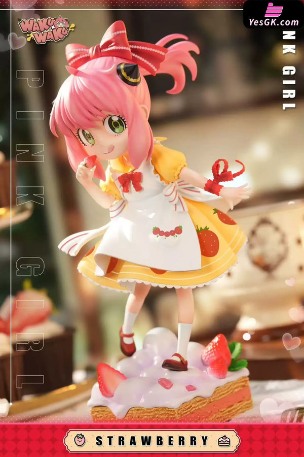 Spy x Family Strawberry Girl Anya Forger 1/8 GK Statue - WakuWaku Studio [Pre-Order] - SPY x FAMILY
