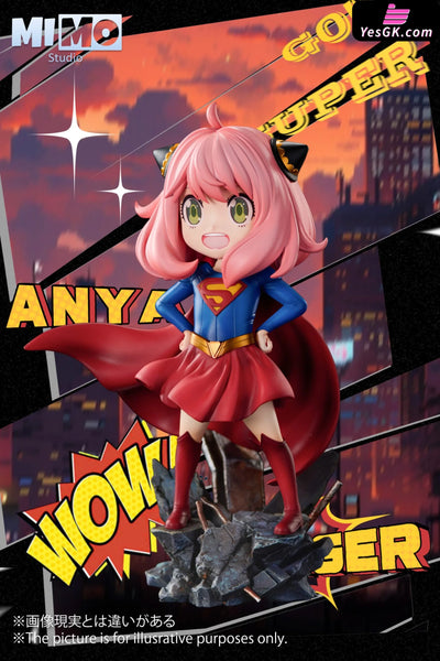 Spy x Family Super Girl Anya Cos Superwoman GK Statue - Mimo Studio [Pre-Order] SPY x FAMILY