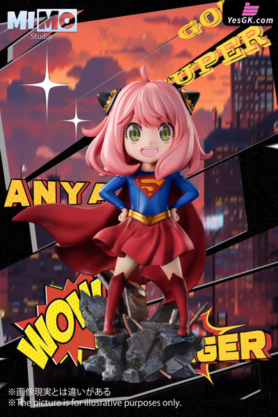 Spy x Family Super Girl Anya Cos Superwoman GK Statue - Mimo Studio [Pre-Order] Deposit SPY x FAMILY