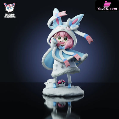 Spy X Family Sylveon Anya Forger (Winter Limited) Gk Statue - Zh Studio [Pre-Order] Deposit /
