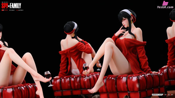 Spy x Family Tipsy Yor Forger 1/4 GK Statue - PINK BUTTERFLY Studio [In-Stock] SPY x FAMILY