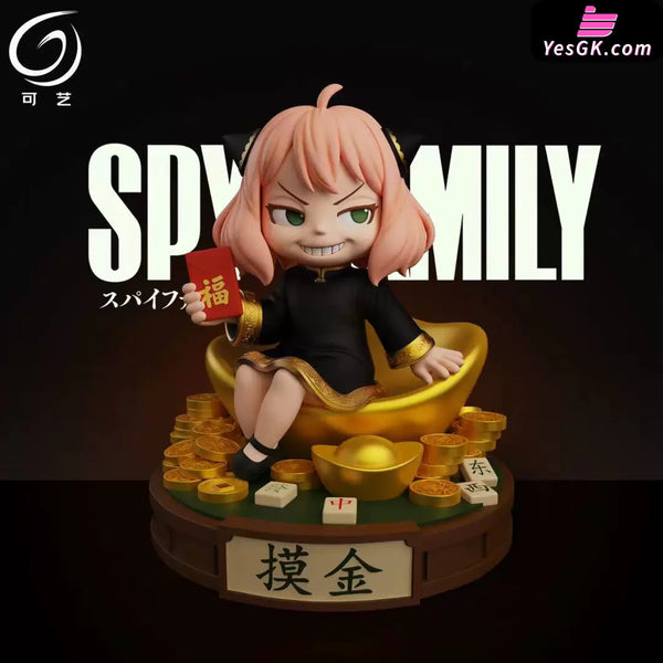SPY x FAMILY Touch Gold Fortune Anya 1/6 GK Statue - Ke Yi Mo Wan Studio [In-Stock] - Full Payment - SPY x FAMILY