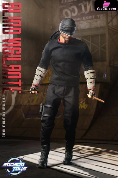 Marvel SST-024 Blind Vigilante Daredevil Action Figure - Soosootoys Studio [Pre-Order] Full Payment MARVEL