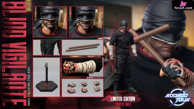 Marvel SST-024 Blind Vigilante Daredevil Action Figure - Soosootoys Studio [Pre-Order] Full Payment MARVEL