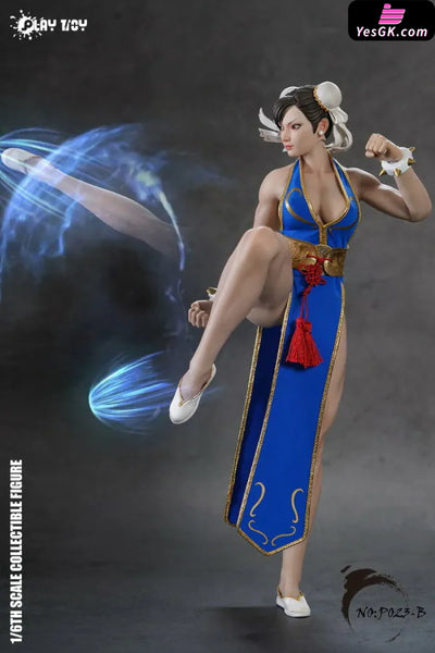 Street Fighter 1/6 Chun-Li 2.0 P023A Black P023B Blue Action Figure - Play Toy Studio [Pre-Order]