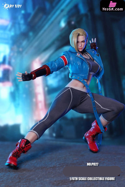 Street Fighter 1/6 Fighting Female Warrior Cammy White P027 Action Figure - PLAY TOY Studio [Pre-Order Closed] Street
