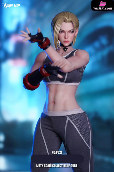 Street Fighter 1/6 Fighting Female Warrior Cammy White P027 Action Figure - PLAY TOY Studio [Pre-Order Closed] Street
