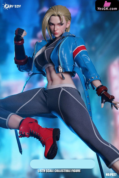 Street Fighter 1/6 Fighting Female Warrior Cammy White P027 Action Figure - PLAY TOY Studio [Pre-Order Closed] Street
