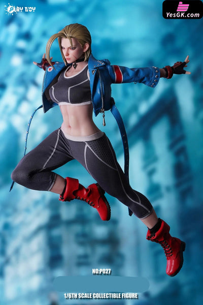 Street Fighter 1/6 Fighting Female Warrior Cammy White P027 Action Figure - PLAY TOY Studio [Pre-Order Closed] Street